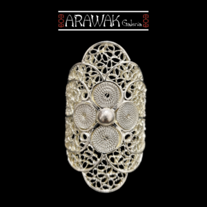 Anillo Filigrana en Plata Ley 950 - Diseño Exclusivo ANF-101 | Joyería Artesanal
