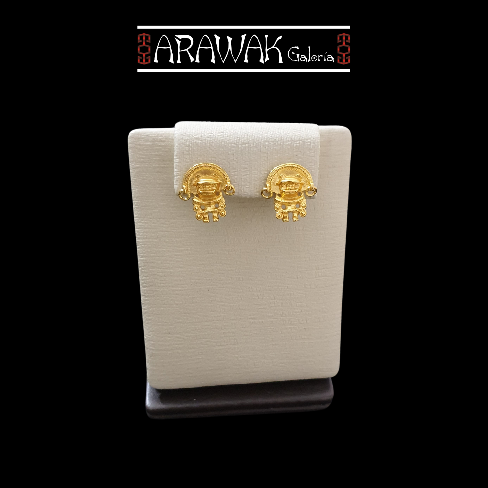 Aretes Precolombinos Arte Ancestral en Filigrana ARP-213