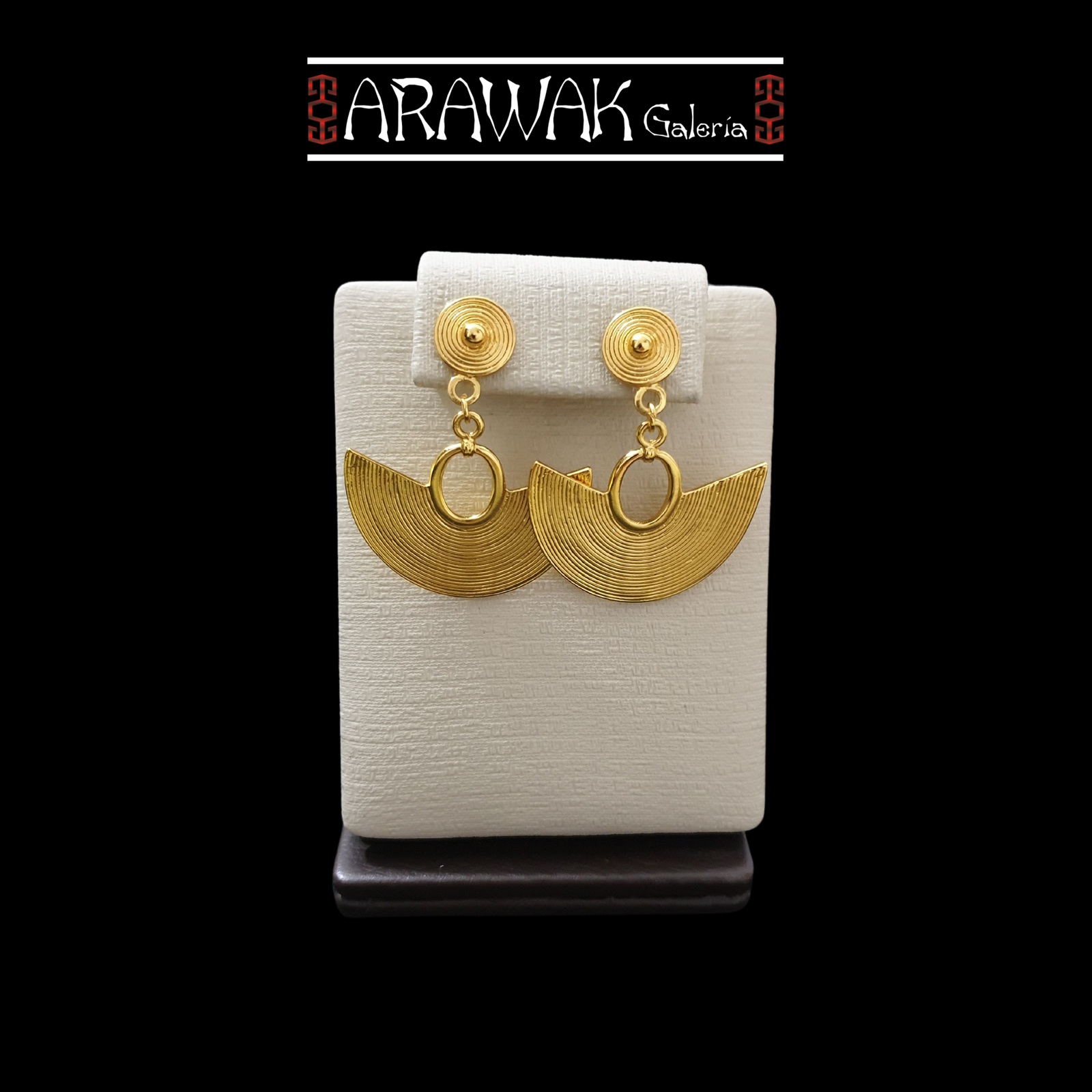 Aretes Precolombinos Arte Ancestral en Filigrana ARP-205